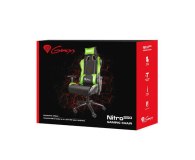 Genesis Fotel gamingowy Nitro 550 czarno-zielony - 1077846 - zdjęcie 3